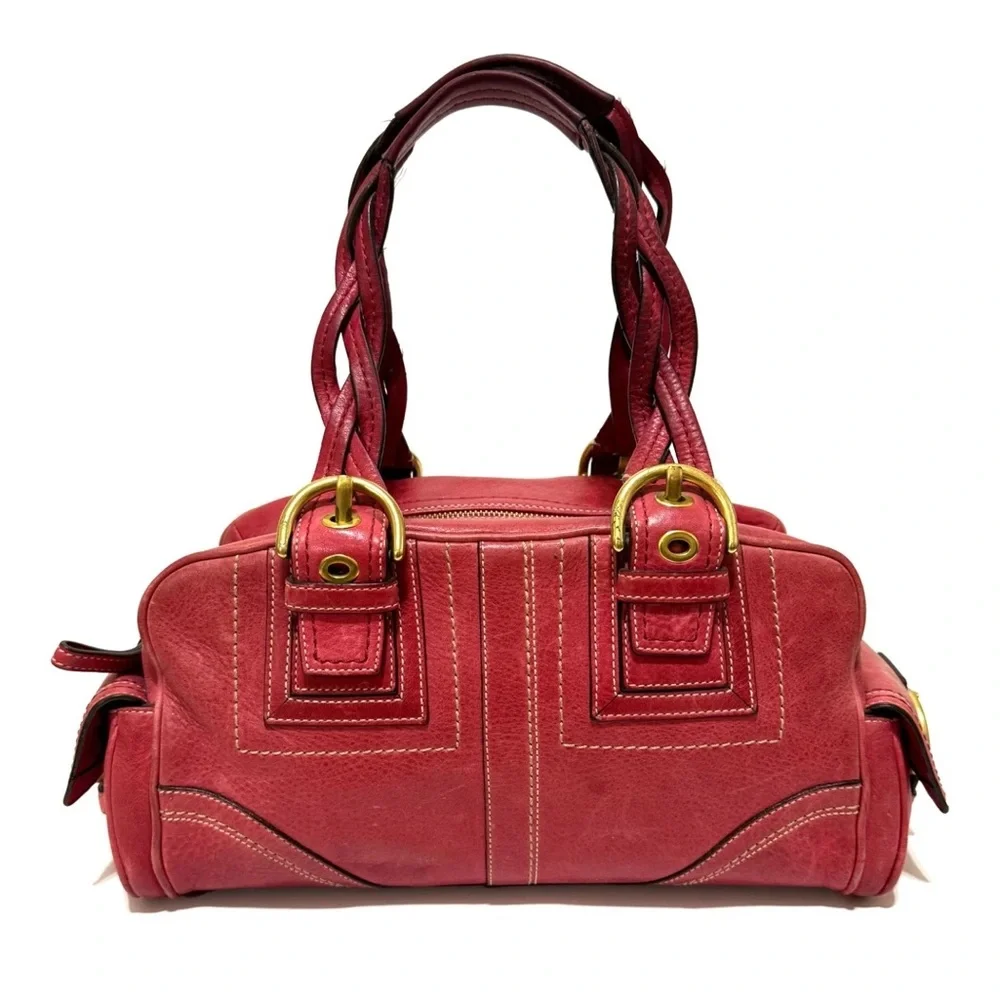 Coach Raspberry Pink Mia Satchel - Picture 5 of 13